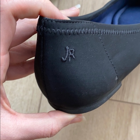 Jack Rogers Black Flats - Picture 4 of 5